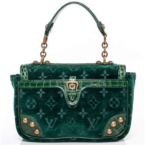 louis vuitton green alligator bag|Louis Vuitton Alligator.